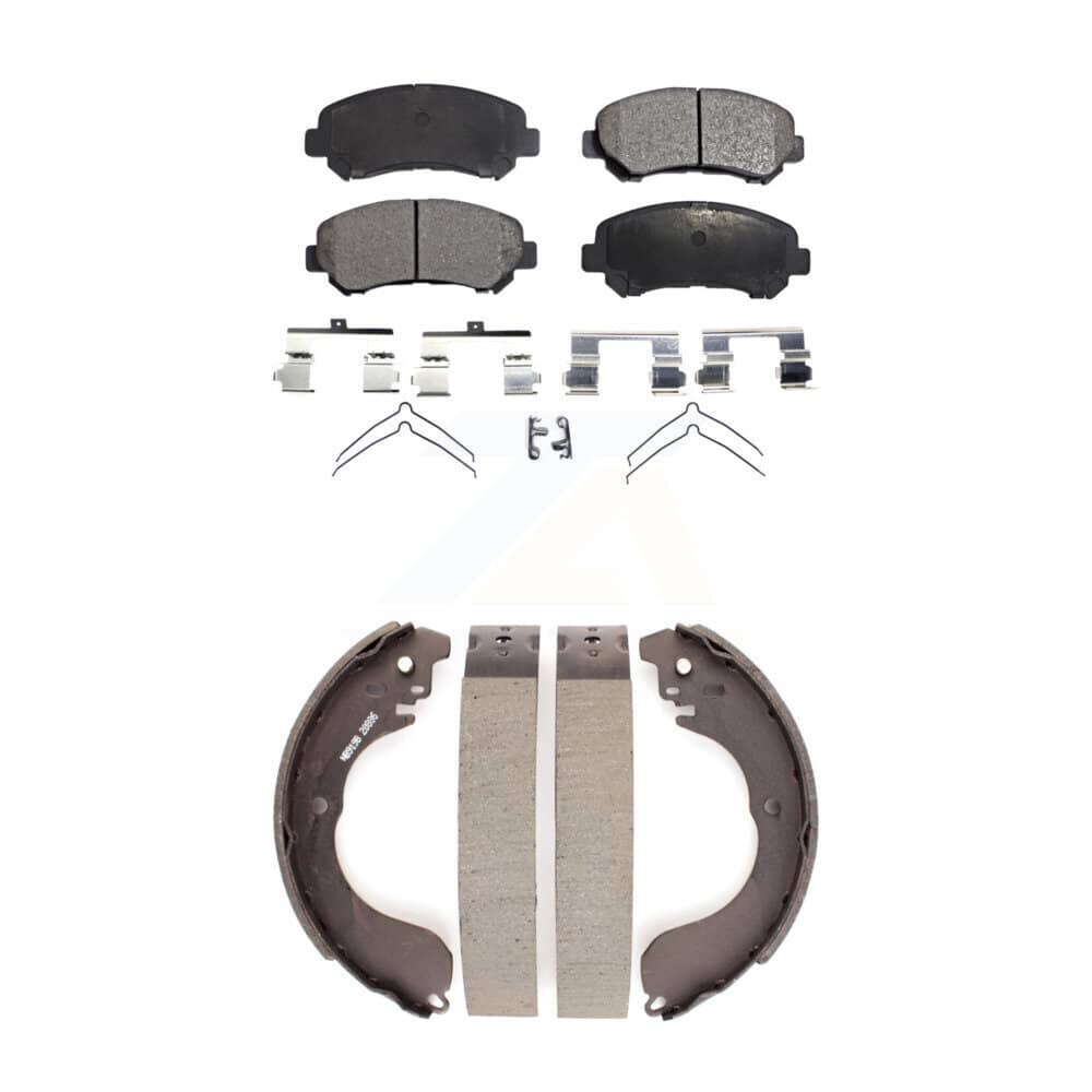 Transit Auto - KFN-100211 - Front and Rear Disc Brake Pad Kits