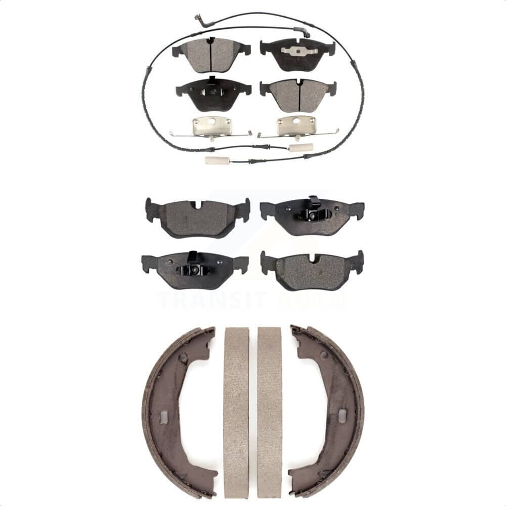 Transit Auto - KFN-100485 - Front and Rear Disc Brake Pad Kits