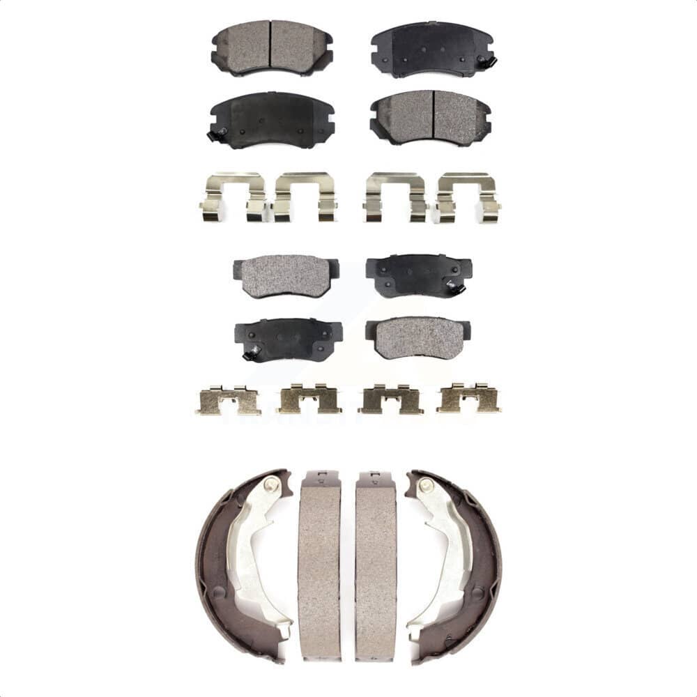 Transit Auto - KFN-100527 - Front and Rear Disc Brake Pad Kits