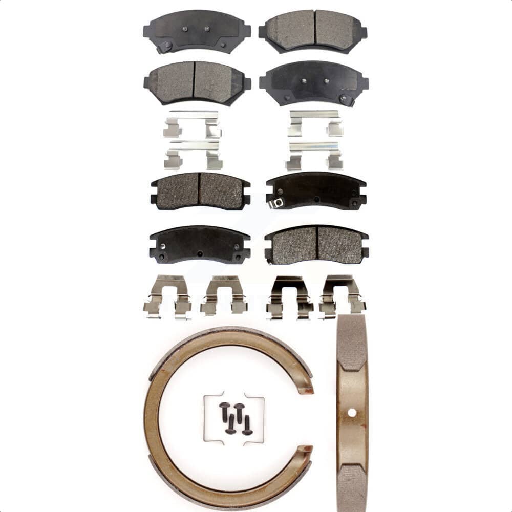 Transit Auto - KFN-100541 - Front and Rear Disc Brake Pad Kits