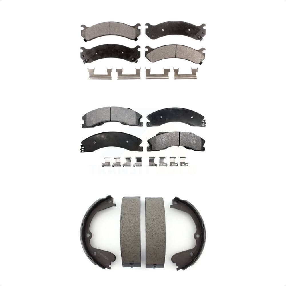 Transit Auto - KFN-100542 - Front and Rear Disc Brake Pad Kits