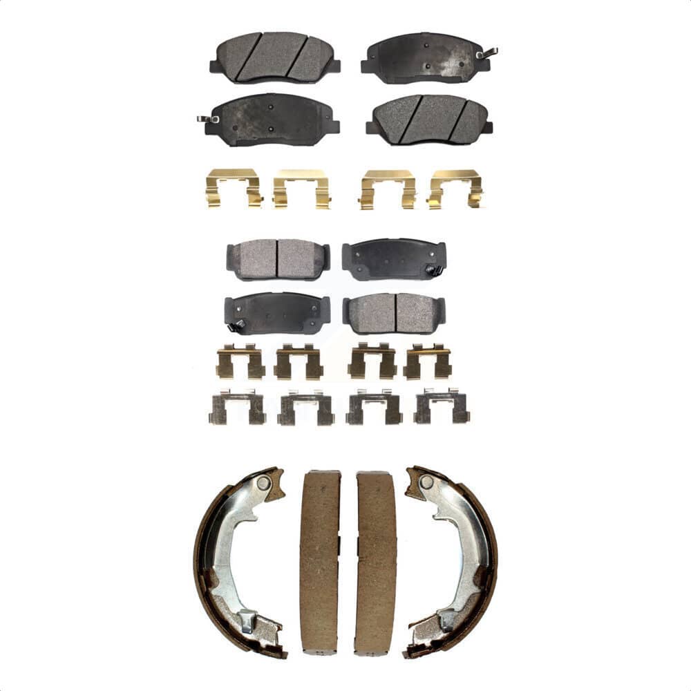 Transit Auto - KFN-100578 - Front and Rear Disc Brake Pad Kits