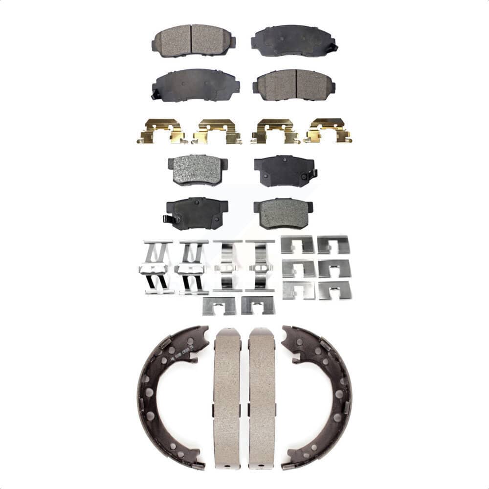 Transit Auto - KFN-100580 - Front and Rear Disc Brake Pad Kits