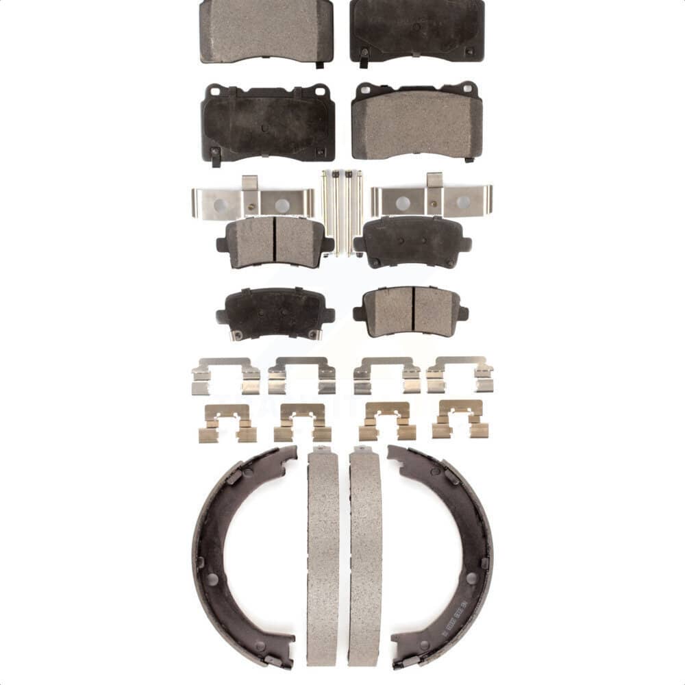 Transit Auto - KFN-100589 - Front and Rear Disc Brake Pad Kits