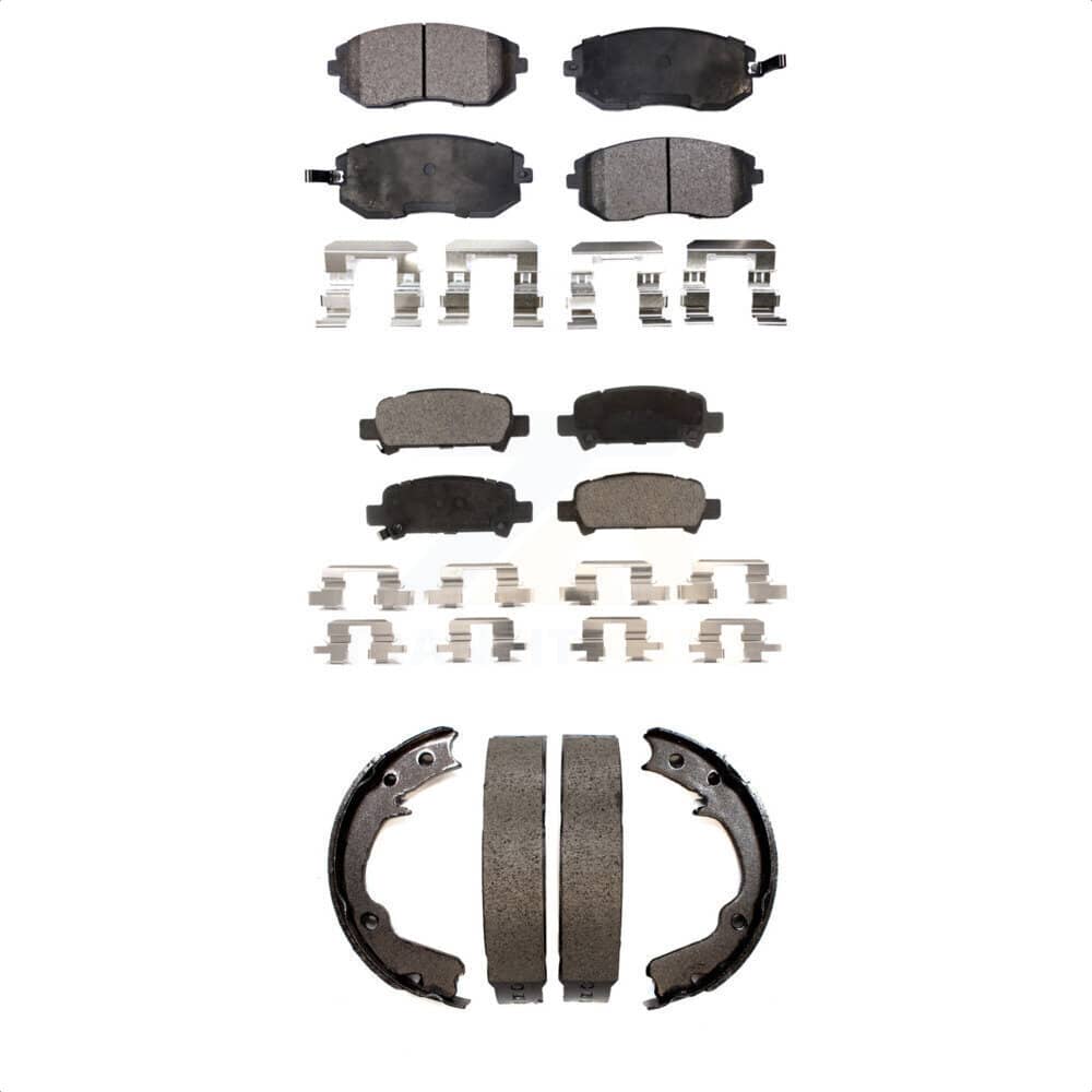 Transit Auto - KFN-100602 - Front and Rear Disc Brake Pad Kits