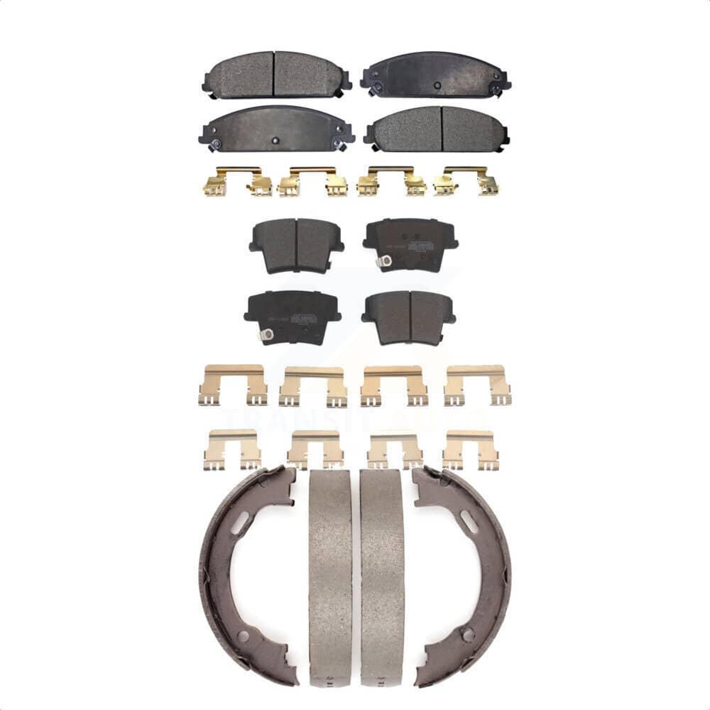 Transit Auto - KFN-100603 - Front and Rear Disc Brake Pad Kits