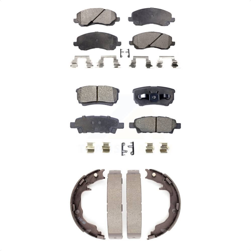 Transit Auto - KFN-100615 - Front and Rear Disc Brake Pad Kits