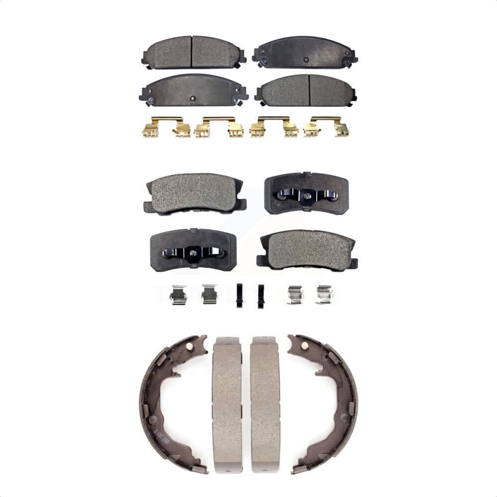Transit Auto - KFN-100618 - Front and Rear Disc Brake Pad Kits