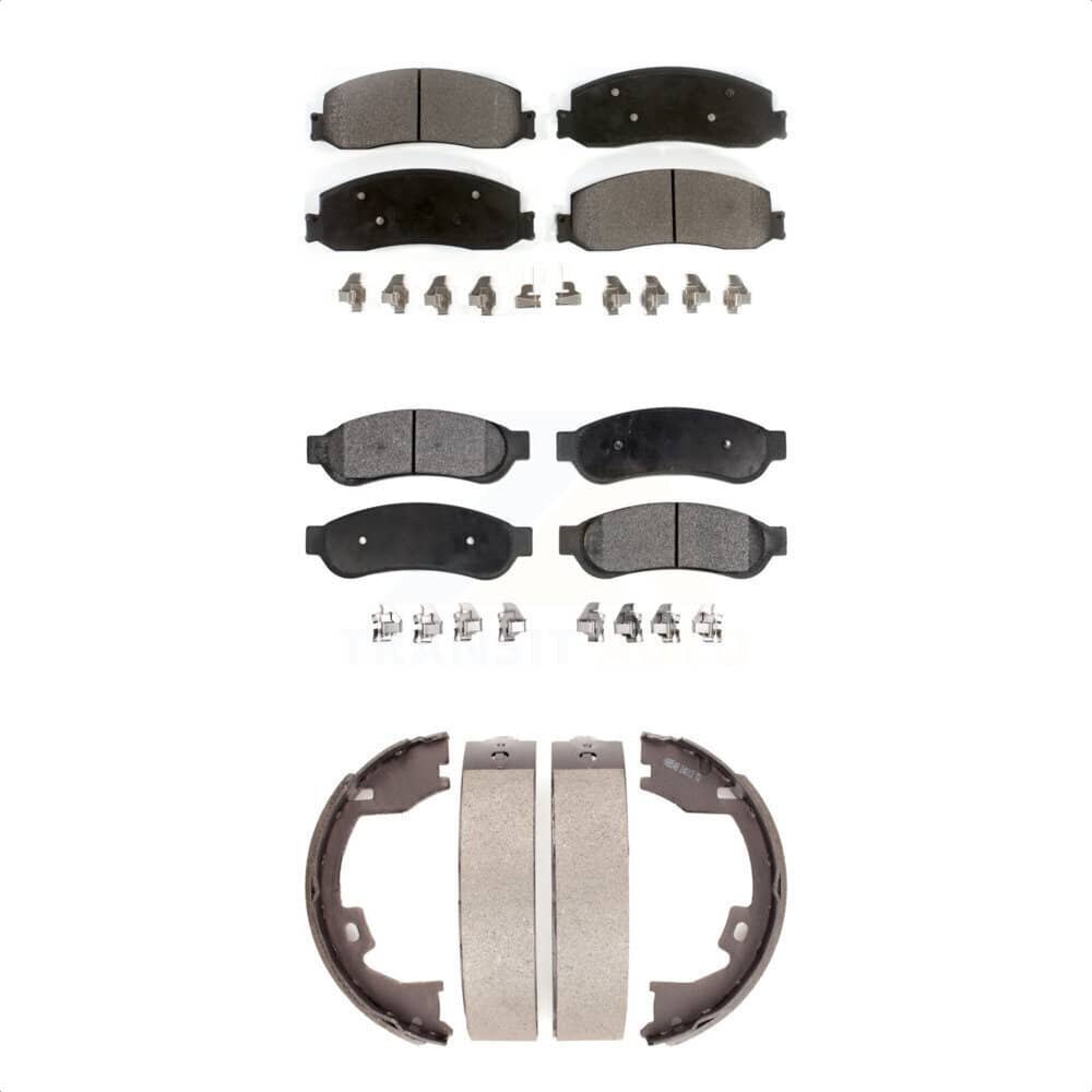 Transit Auto - KFN-100629 - Front and Rear Disc Brake Pad Kits