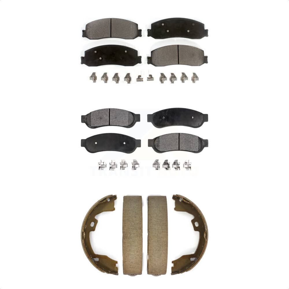 Transit Auto - KFN-100630 - Front and Rear Disc Brake Pad Kits