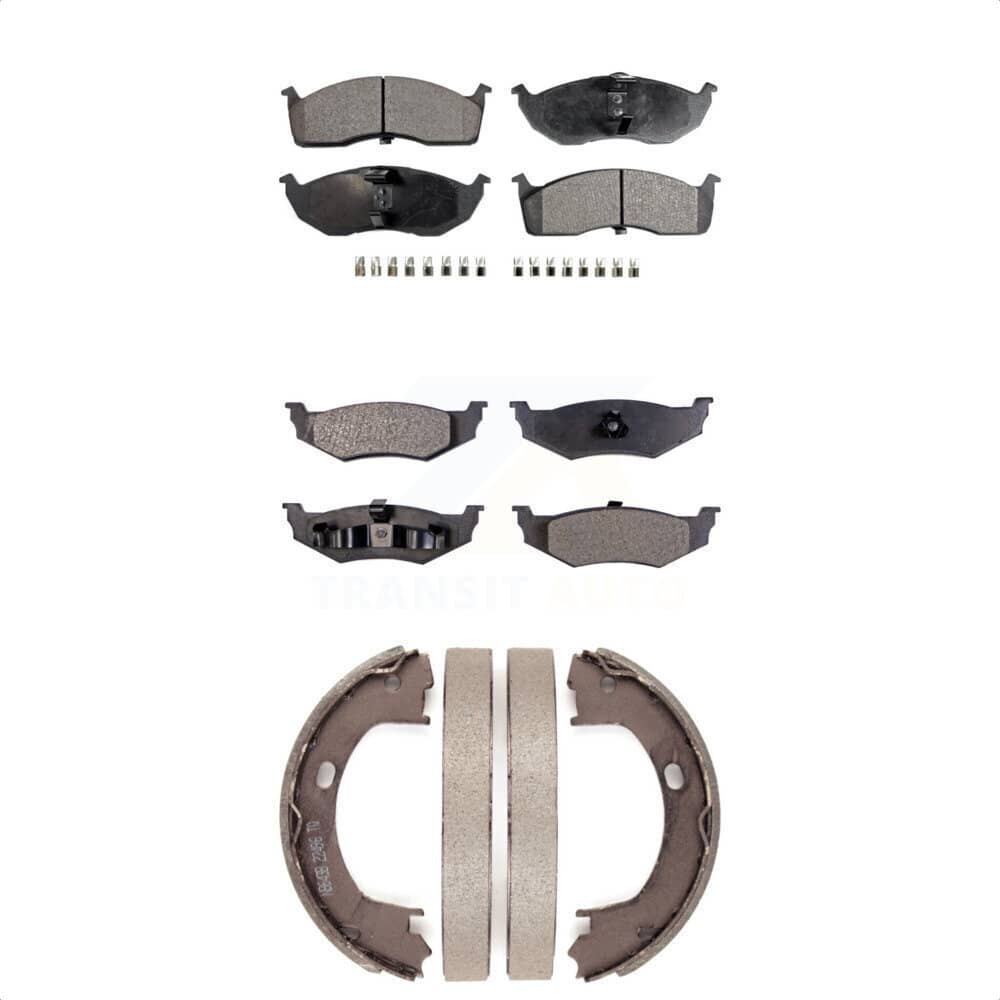 Transit Auto - KFN-100645 - Front and Rear Disc Brake Pad Kits