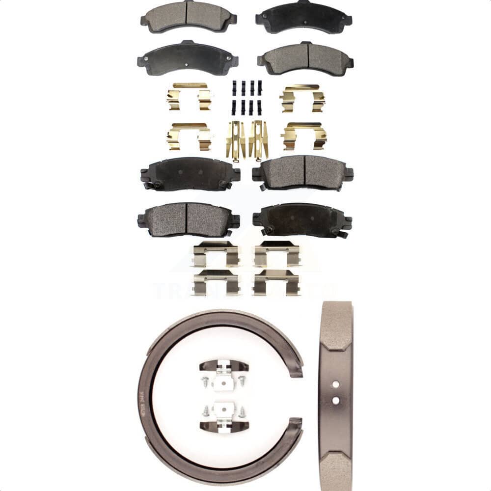 Transit Auto - KFN-100654 - Front and Rear Disc Brake Pad Kits