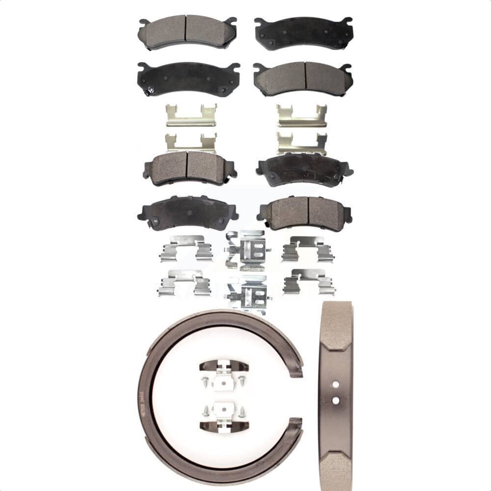 Transit Auto - KFN-100658 - Front and Rear Disc Brake Pad Kits