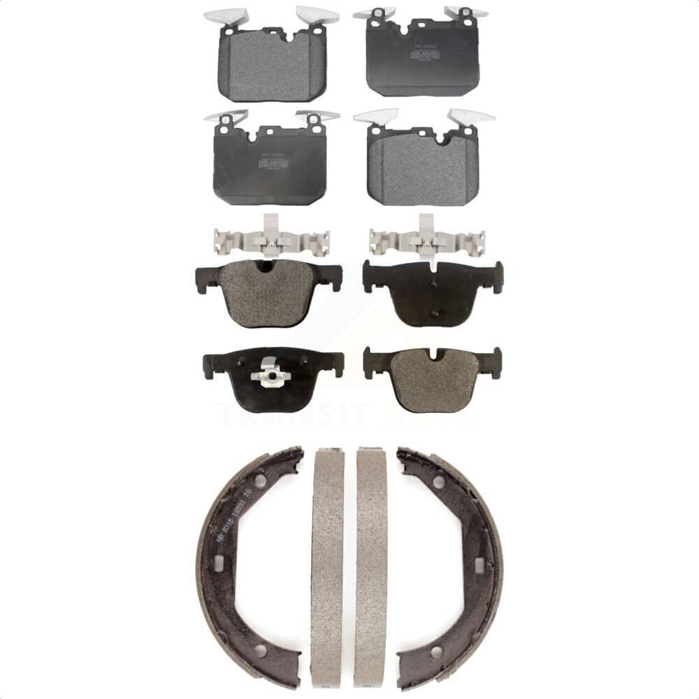 Transit Auto - KFN-100677 - Front and Rear Disc Brake Pad Kits