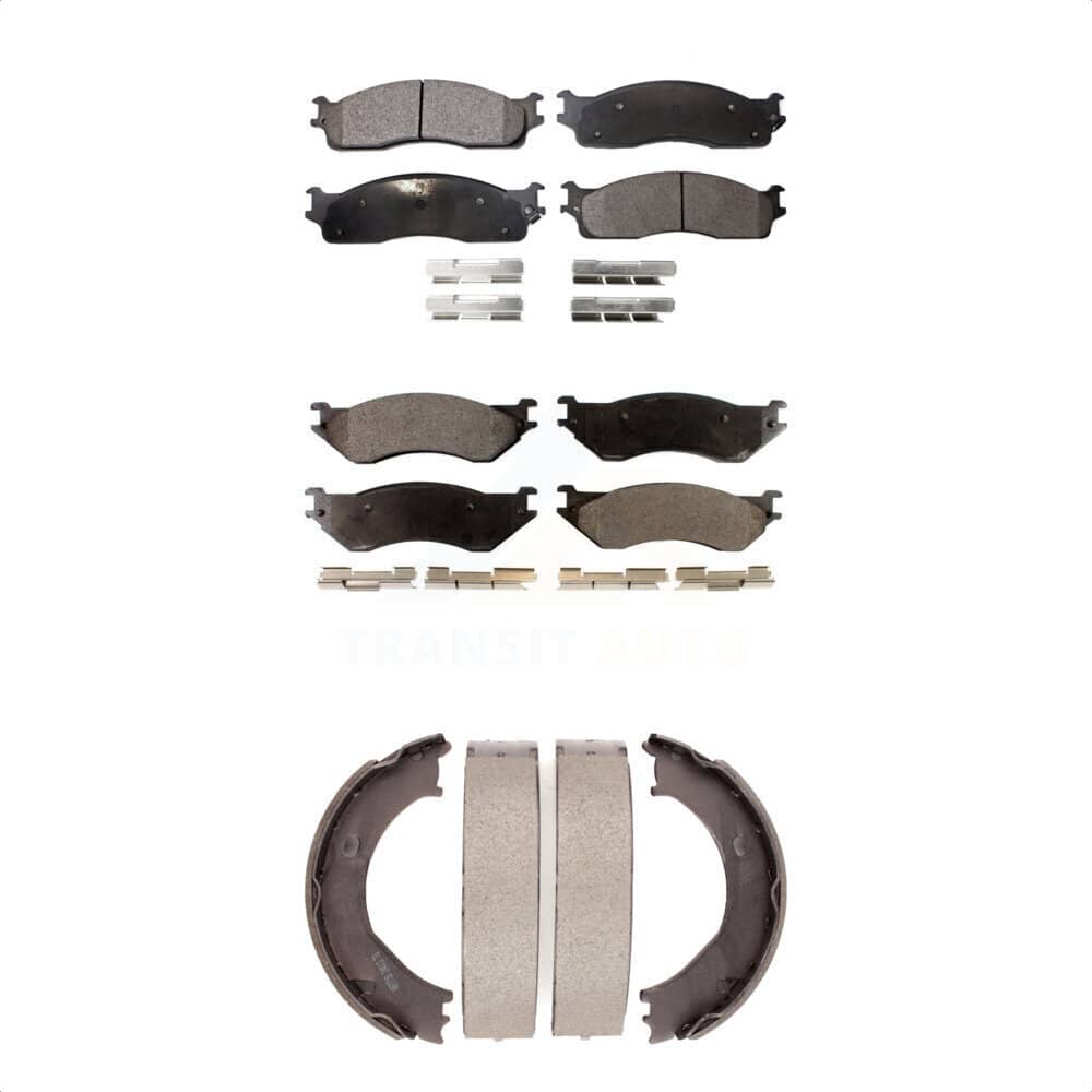 Transit Auto - KFN-100708 - Front and Rear Disc Brake Pad Kits
