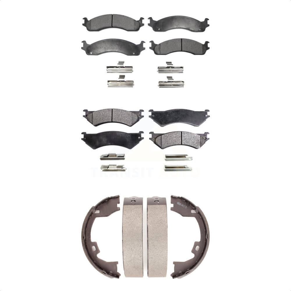 Transit Auto - KFN-100709 - Front and Rear Disc Brake Pad Kits