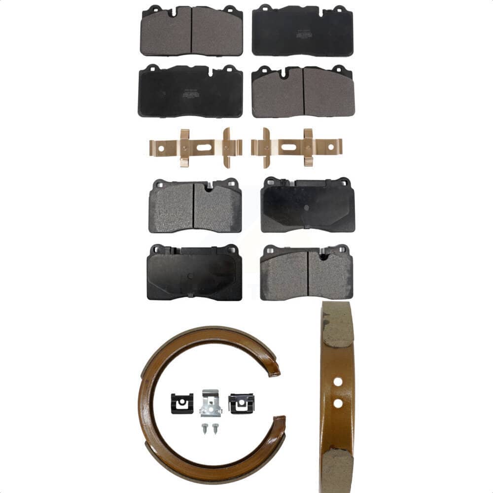 Transit Auto - KFN-100813 - Front and Rear Disc Brake Pad Kits