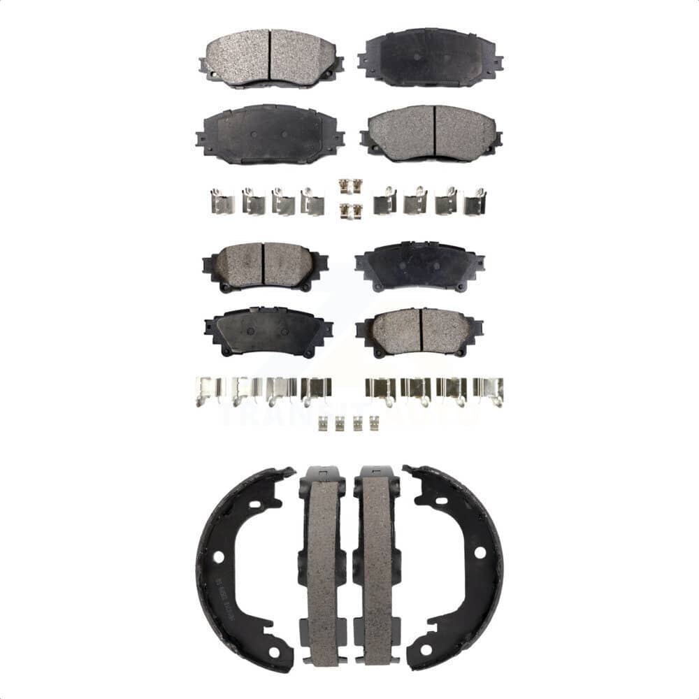 Transit Auto - KFN-100824 - Front and Rear Disc Brake Pad Kits