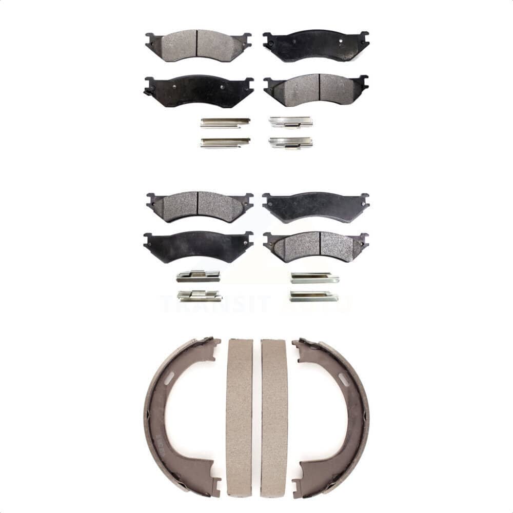 Transit Auto - KFN-100826 - Front and Rear Disc Brake Pad Kits
