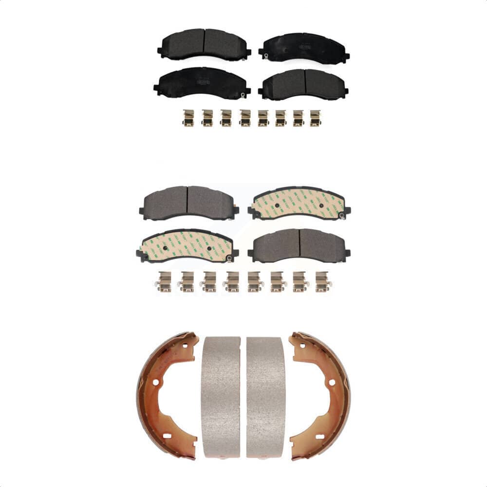 Transit Auto - KFN-100831 - Front and Rear Disc Brake Pad Kits