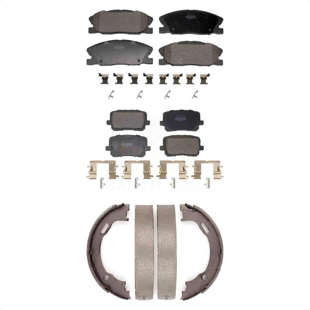 Transit Auto - KFN-100835 - Front and Rear Disc Brake Pad Kits