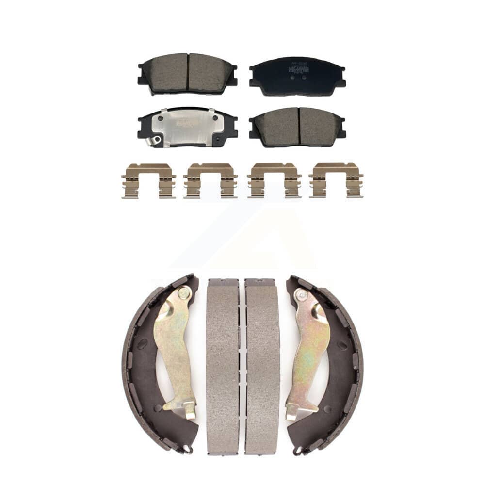 Transit Auto - KFN-100857 - Front and Rear Disc Brake Pad Kits