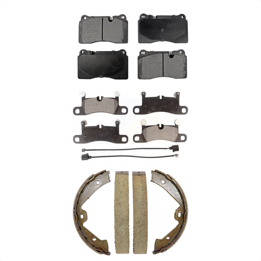 Transit Auto - KFN-100872 - Front and Rear Disc Brake Pad Kits