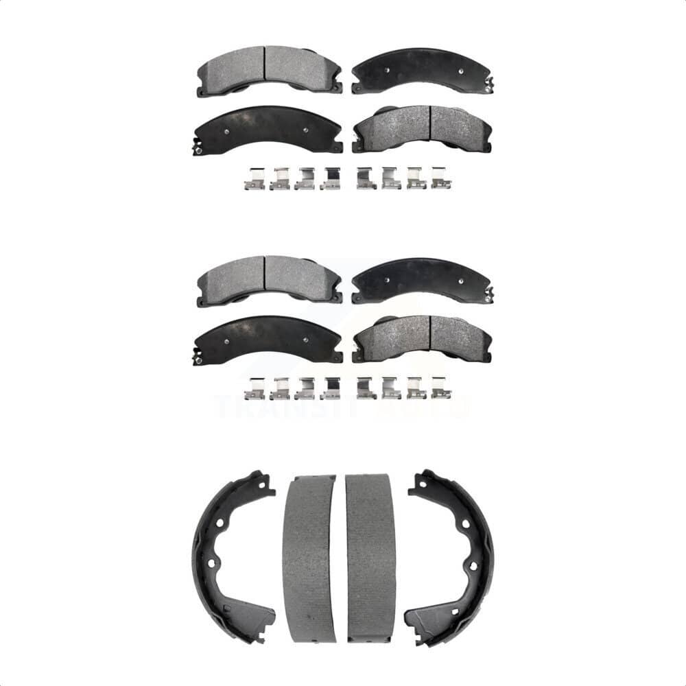 Transit Auto - KFN-100887 - Front and Rear Disc Brake Pad Kits