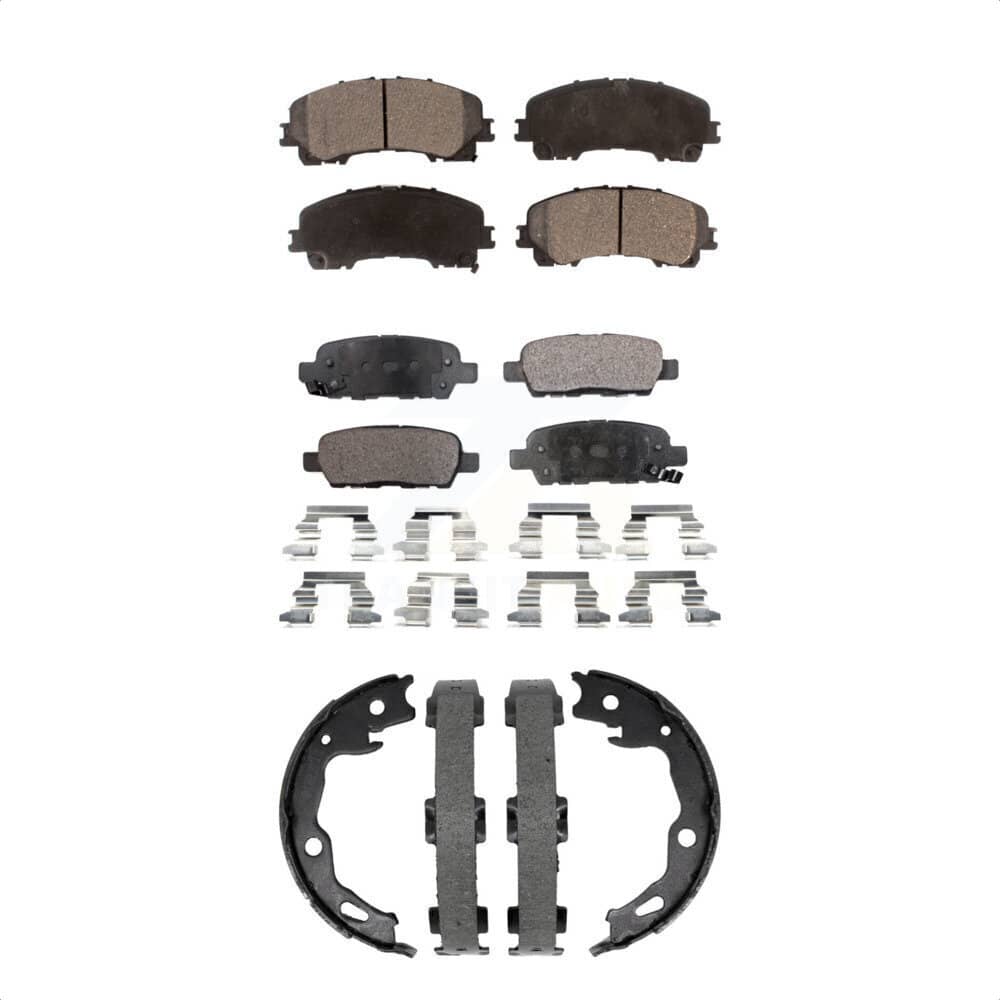 Transit Auto - KFN-100918 - Front and Rear Disc Brake Pad Kits