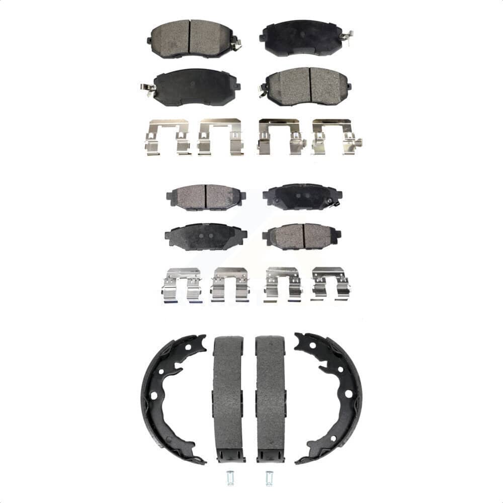 Transit Auto - KFN-100928 - Front and Rear Disc Brake Pad Kits