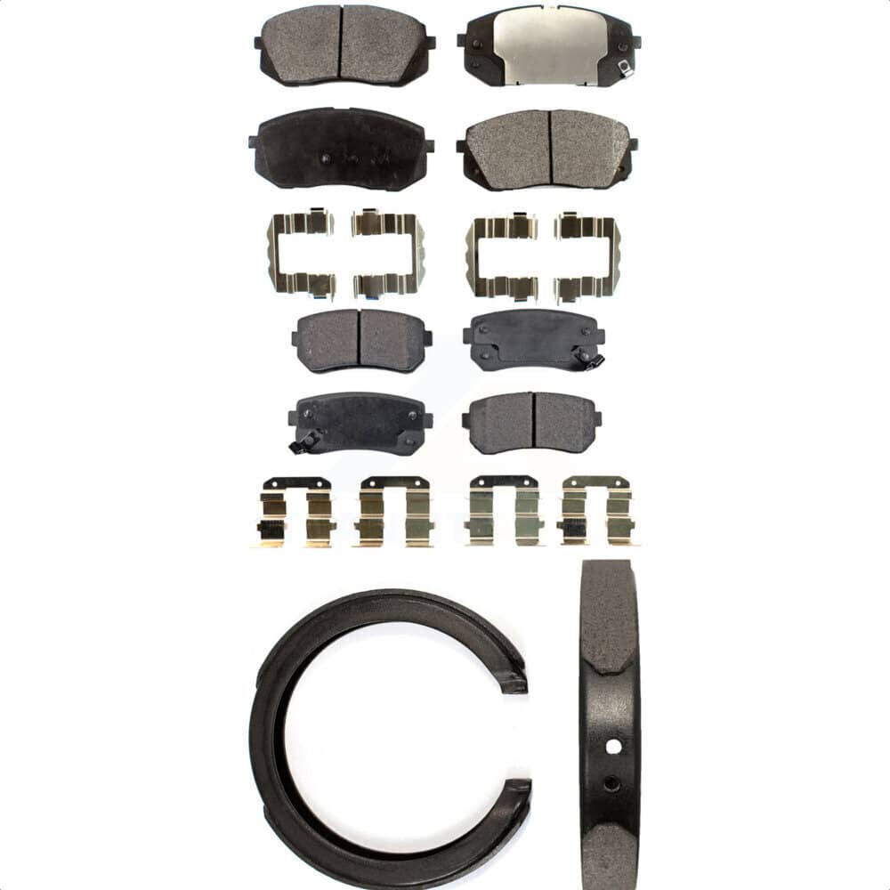 Transit Auto - KFN-100930 - Front and Rear Disc Brake Pad Kits