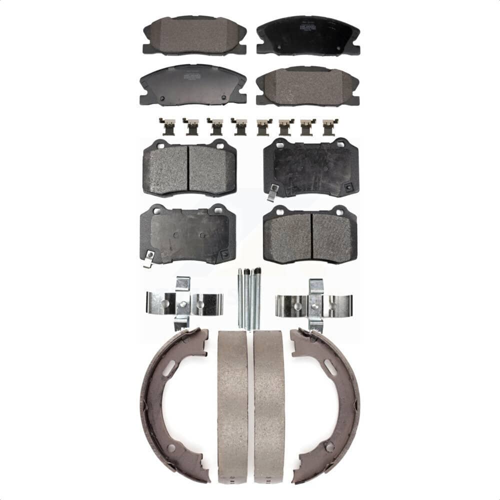 Transit Auto - KFN-100938 - Front and Rear Disc Brake Pad Kits