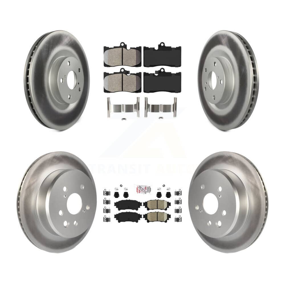 Transit Auto - KGA-100004 - Front and Rear Disc Brake Kits