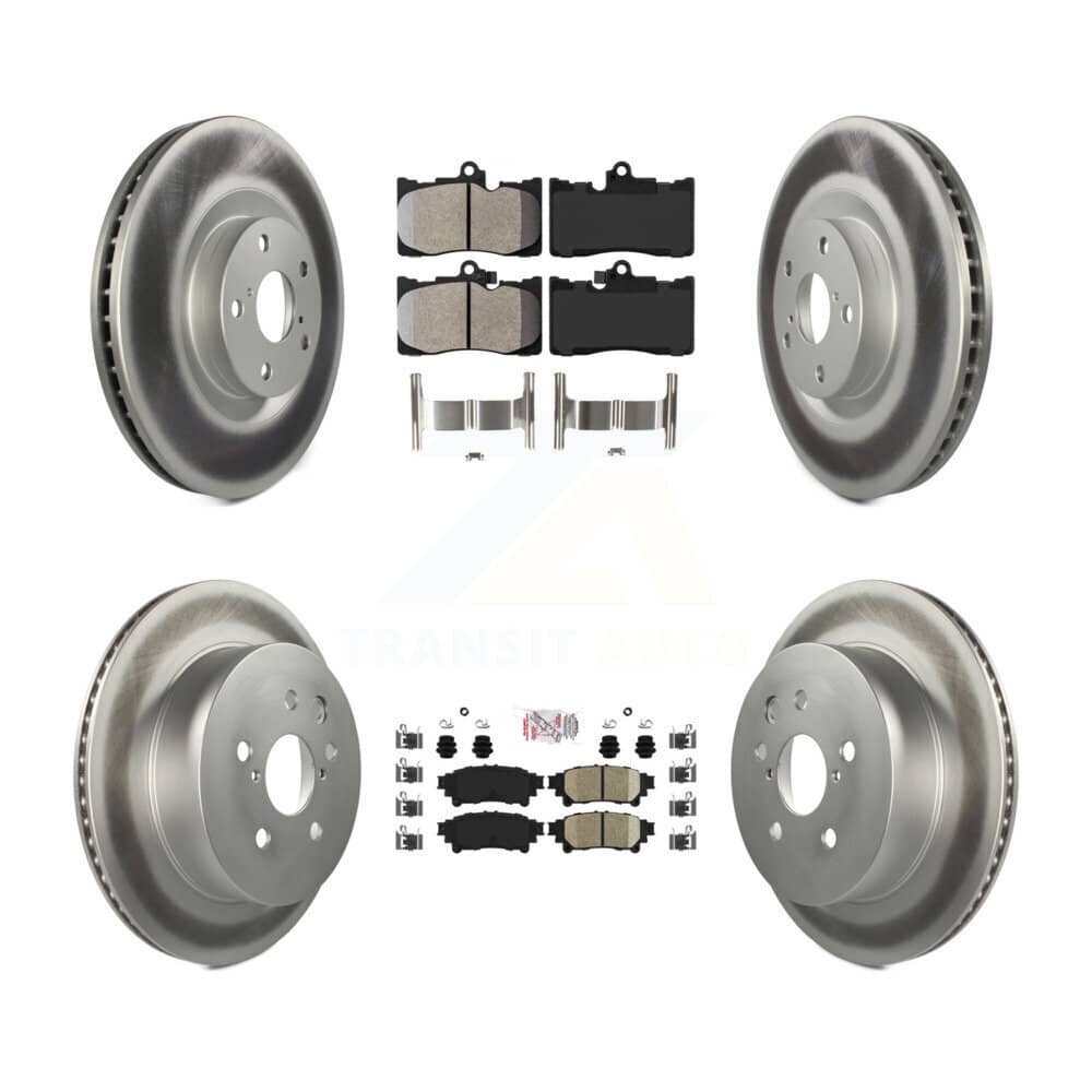 Transit Auto - KGA-100006 - Front and Rear Disc Brake Kits