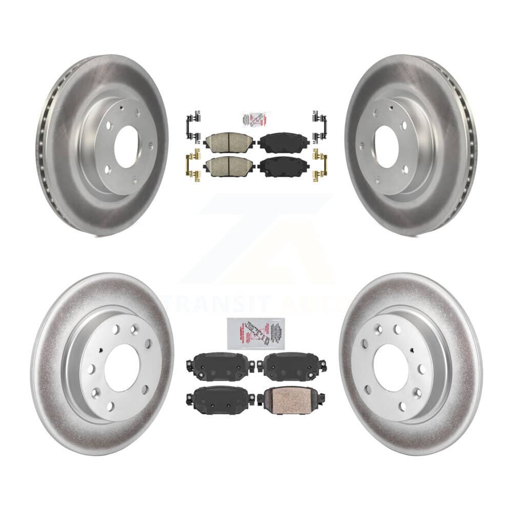 Transit Auto - KGA-101083 - Front and Rear Disc Brake Kits