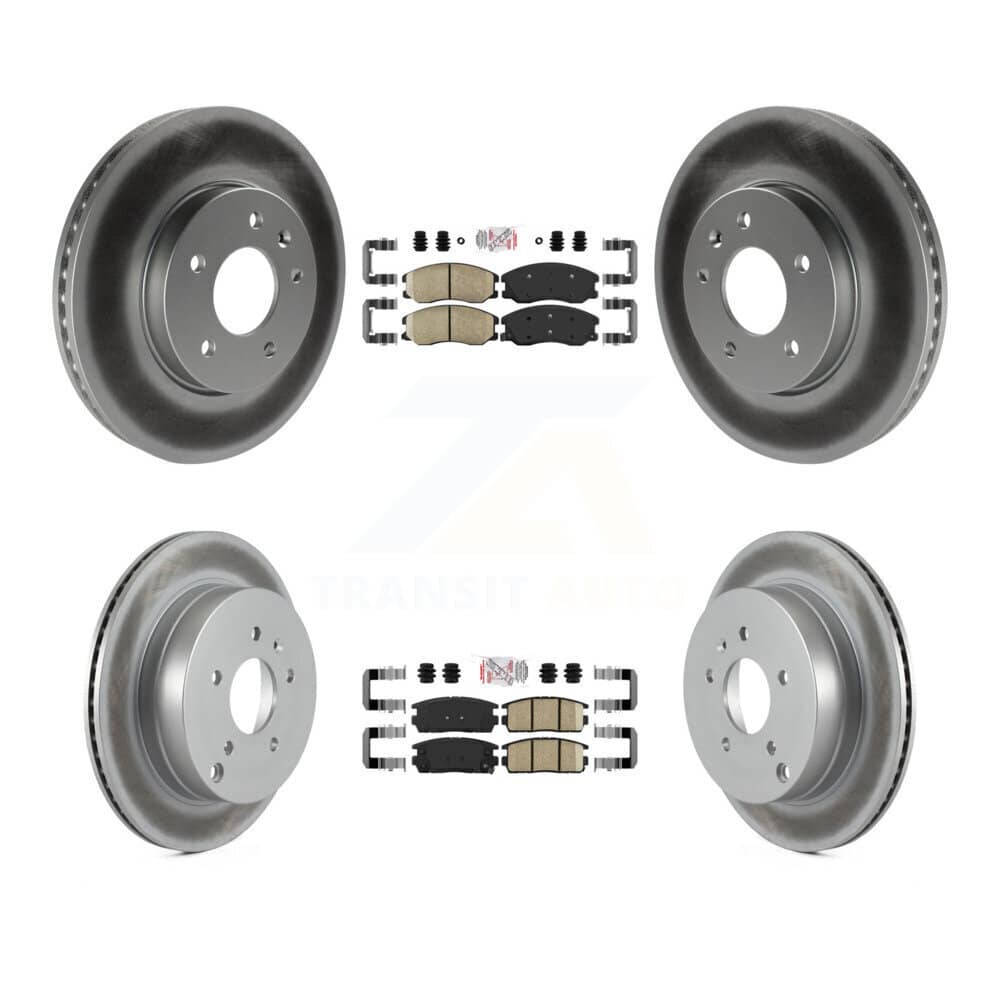 Transit Auto - KGA-101121 - Front and Rear Disc Brake Kits