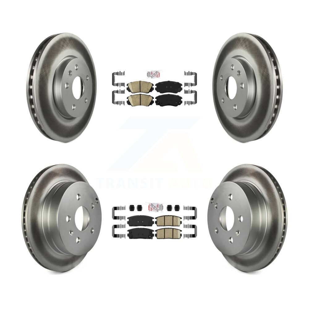 Transit Auto - KGA-101126 - Front and Rear Disc Brake Kits