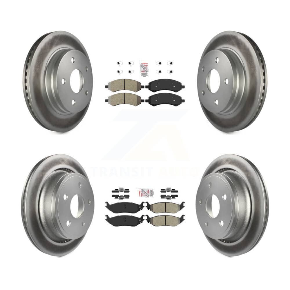 Transit Auto - KGA-101177 - Front and Rear Disc Brake Kits
