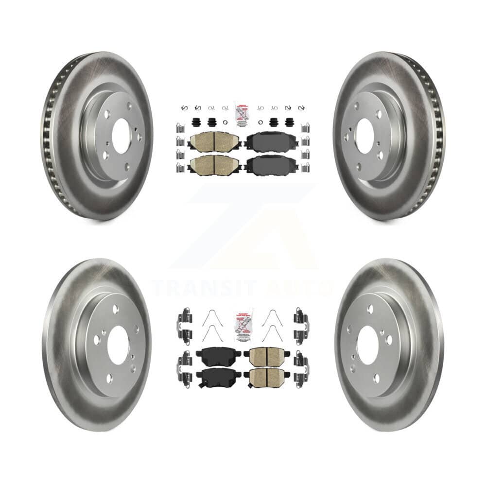 Transit Auto - KGA-101202 - Front and Rear Disc Brake Kits