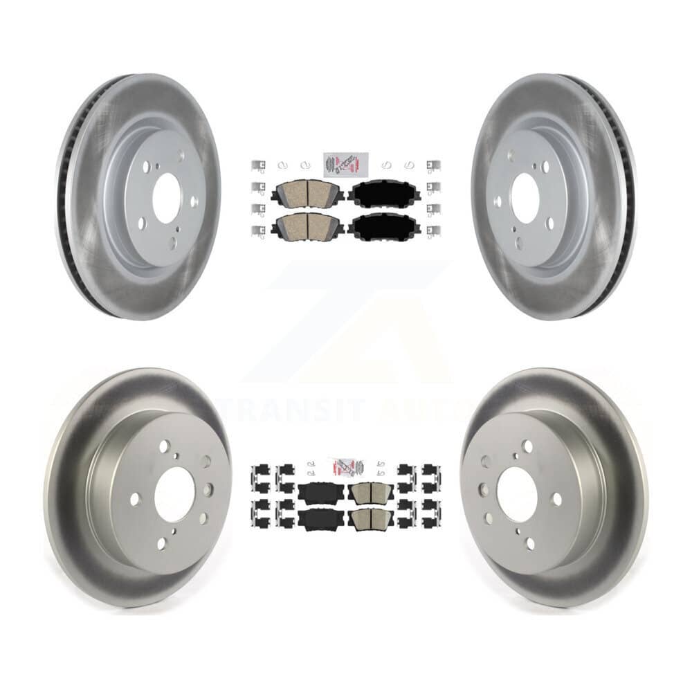 Transit Auto - KGA-101207 - Front and Rear Disc Brake Kits