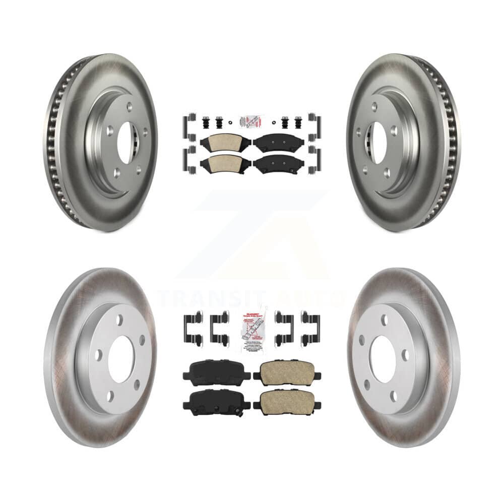 Transit Auto - KGA-101246 - Front and Rear Disc Brake Kits