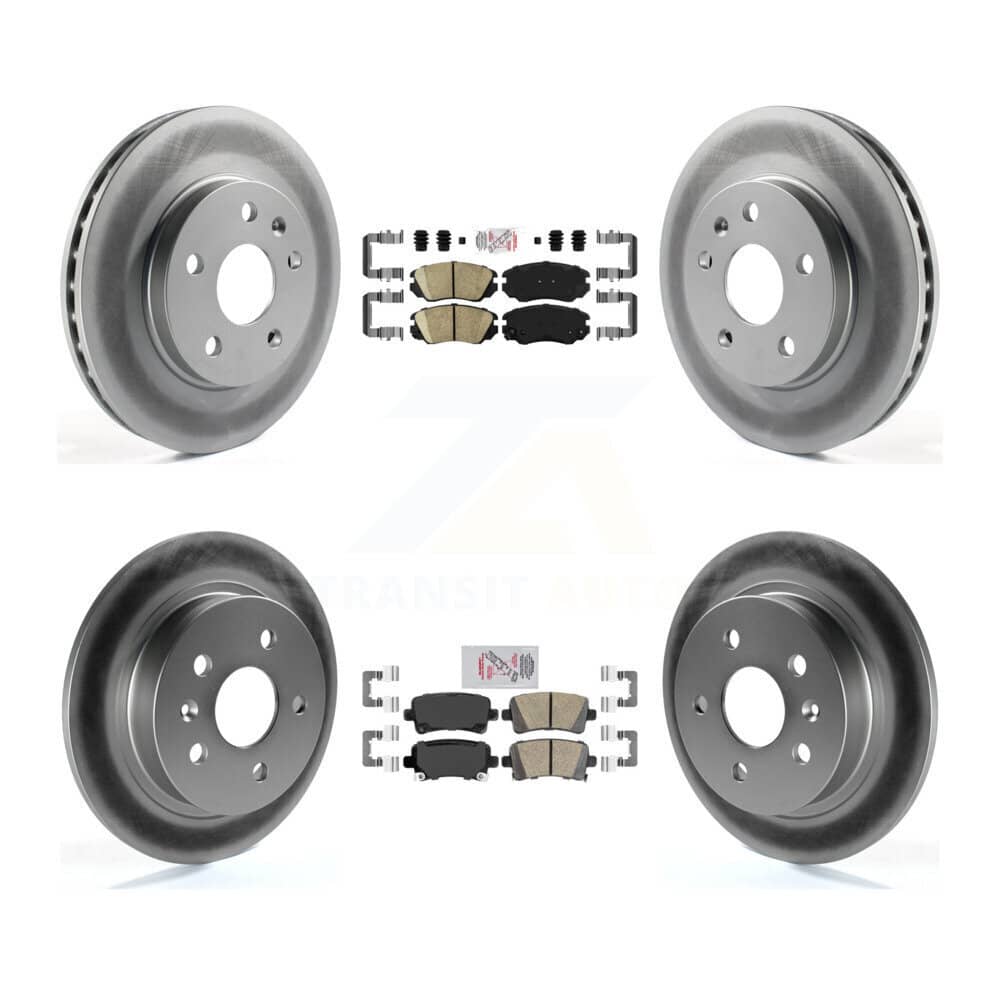 Transit Auto - KGA-101318 - Front and Rear Disc Brake Kits