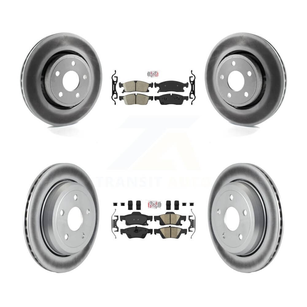 Transit Auto - KGA-101375 - Front and Rear Disc Brake Kits