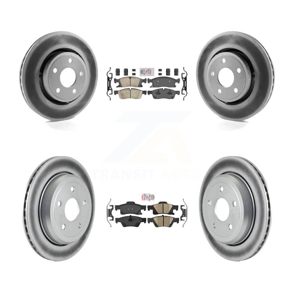 Transit Auto - KGA-101379 - Front and Rear Disc Brake Kits