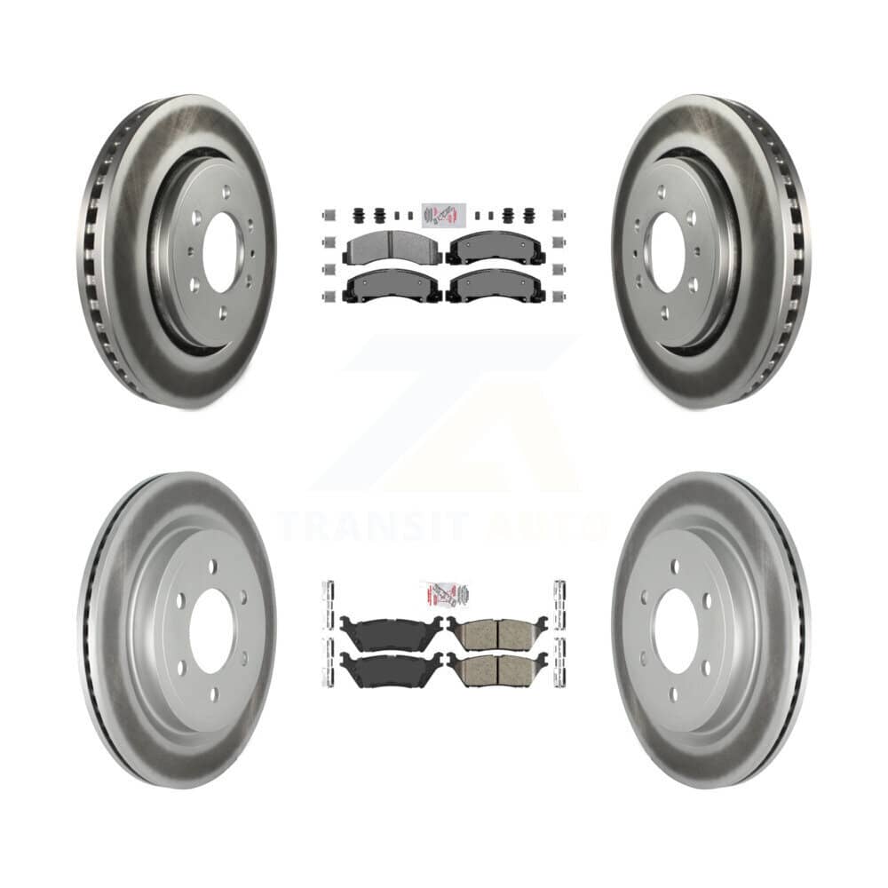 Transit Auto - KGA-101404 - Front and Rear Disc Brake Kits
