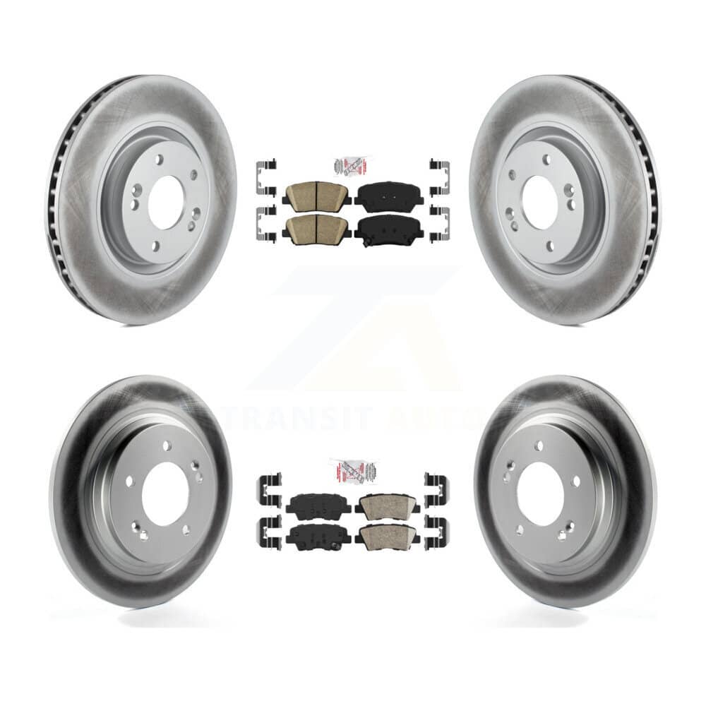 Transit Auto - KGA-101422 - Front and Rear Disc Brake Kits