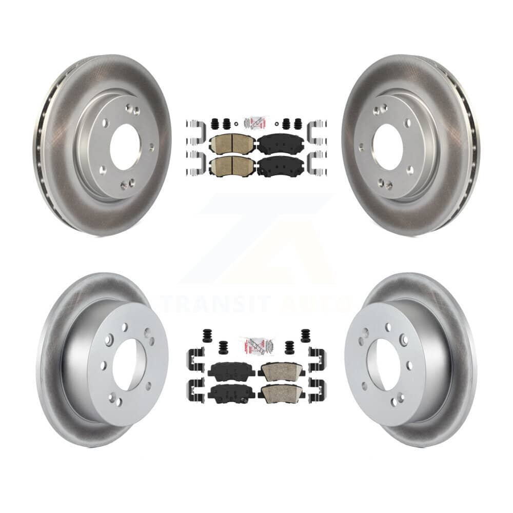 Transit Auto - KGA-101433 - Front and Rear Disc Brake Kits