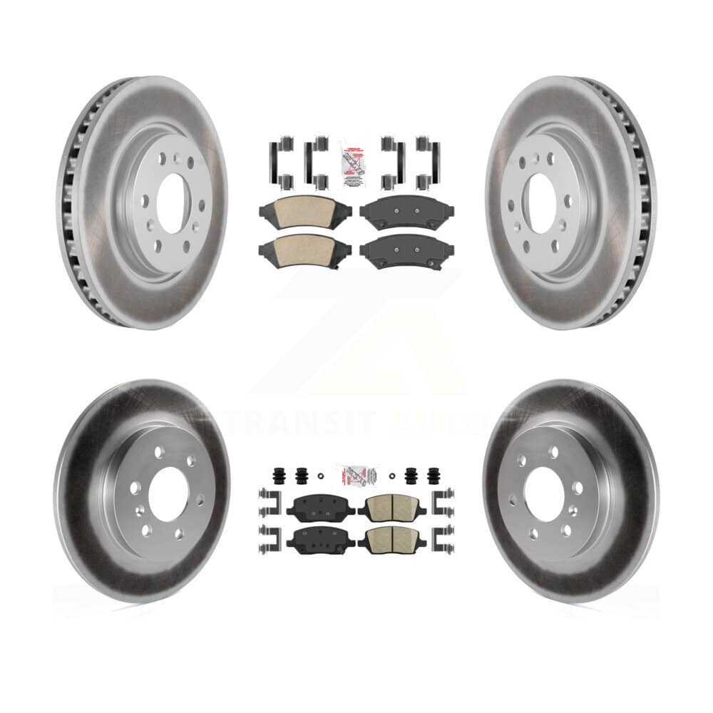 Transit Auto - KGA-101448 - Front and Rear Disc Brake Kits