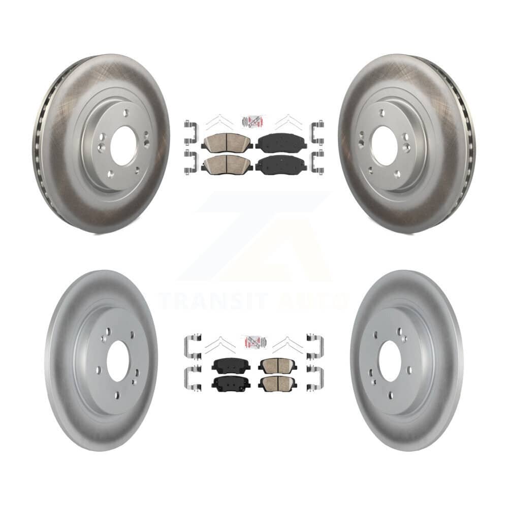 Transit Auto - KGA-101474 - Front and Rear Disc Brake Kits