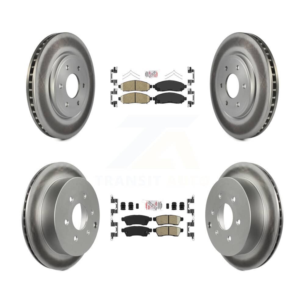Transit Auto - KGA-101501 - Front and Rear Disc Brake Kits